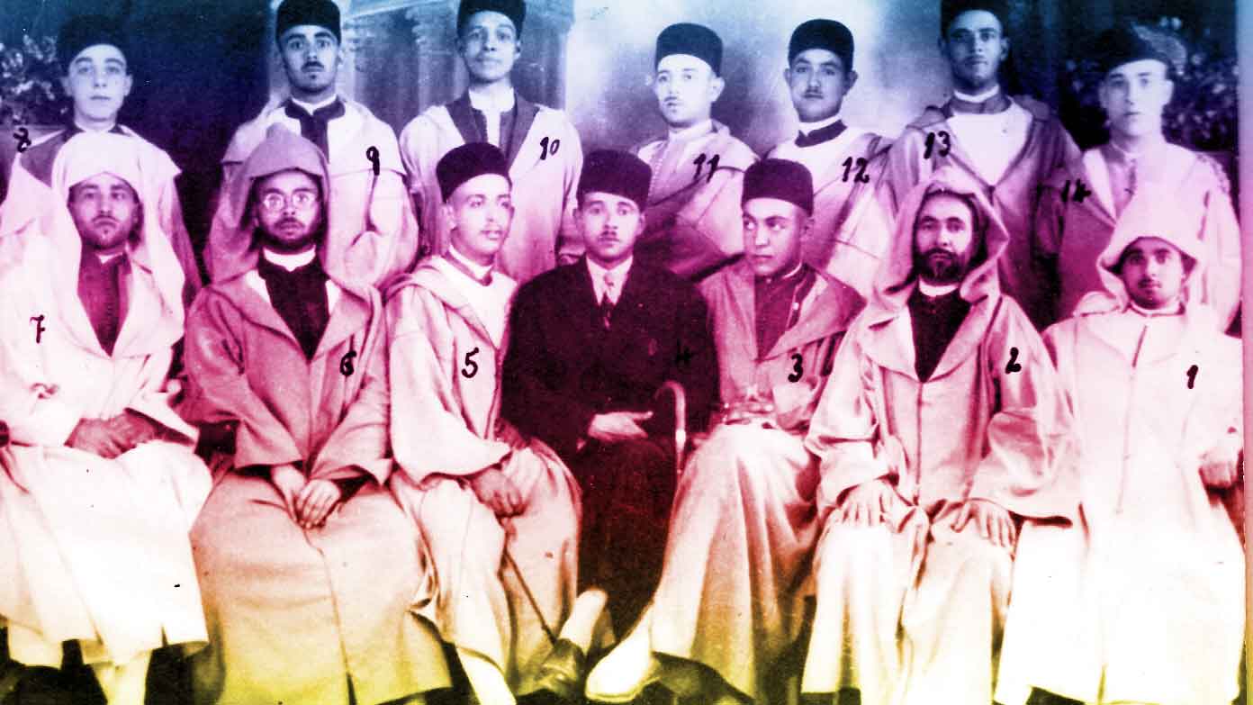 Les membres du comité du Moghreb Atletic de Tétouan à sa création en 1926.