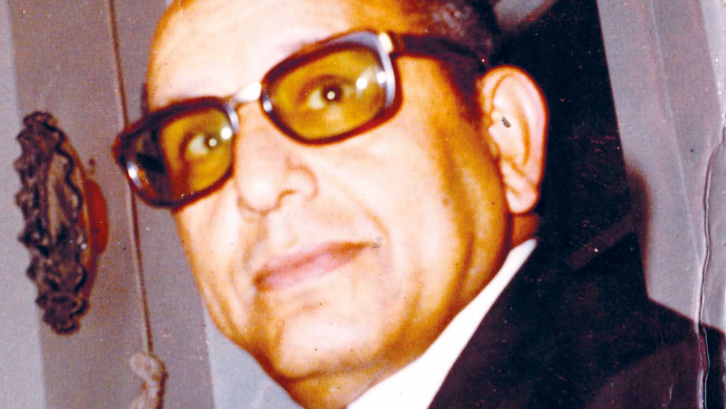 Portrait d’Ibrahim Sedki datant des années 1980.