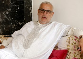 Moroccan Prime Minister and leader of the Islamist Justice and Development Party, known as the PJD, Abdelilah Benkirane speaks about the upcoming nationwide legislative election, during an interview with The Associated Press at his home in Rabat, Monday, October 3, 2016. Voting booths open on Oct. 7 for the North African kingdom's parliamentary elections, in which 395 seats in the upper house of Parliament are up for grabs. (AP Photo/Abdeljalil Bounhar)