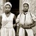 HÈtaÔre et son esclave ‡ MeknËs (Maroc) vers 1900.     CAP-548A