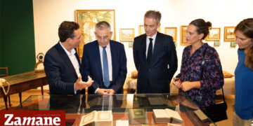 L’ambassadeur de France au Maroc, Philippe Lalliot, lors de l’inauguration de l’espace muséal de la Maison Denise Masson.