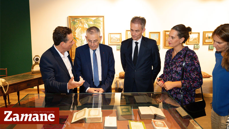 L’ambassadeur de France au Maroc, Philippe Lalliot, lors de l’inauguration de l’espace muséal de la Maison Denise Masson.